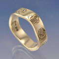 cremation ash wedding ring