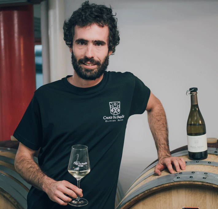 Olivier Roten des Caves du Paradis, vigneron valaisan