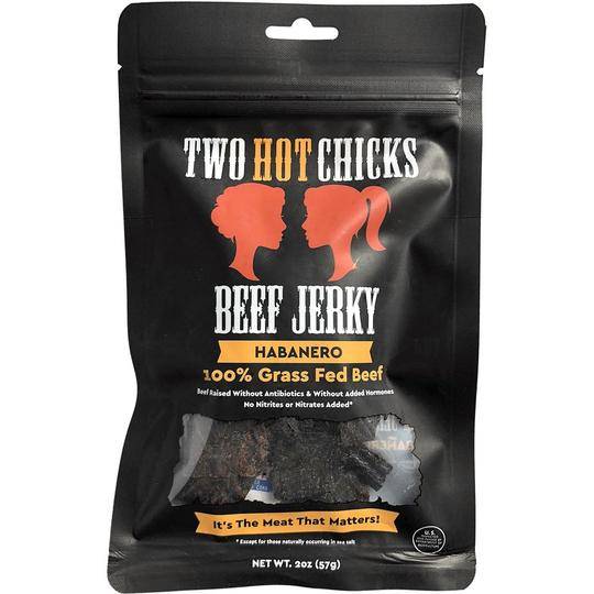 Two Chicks Habanero Grass-Fed Beef Jerky