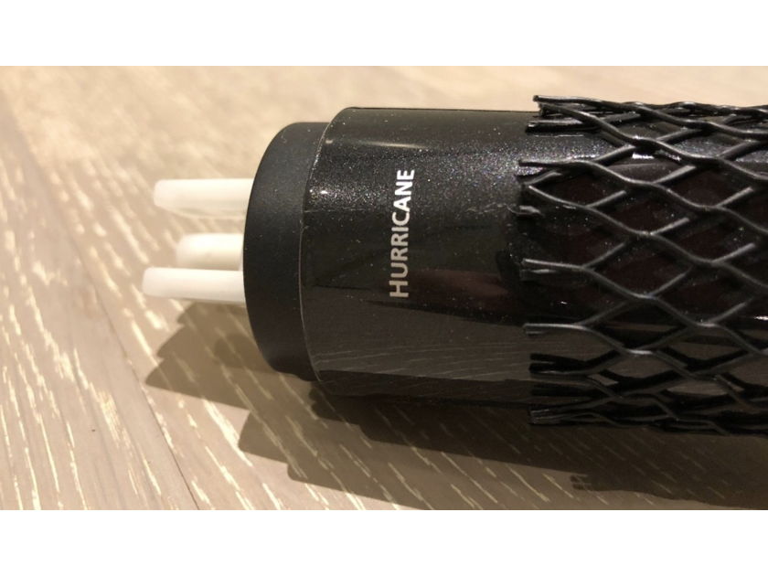 AudioQuest Hurricane 1M 15 amp power cable $1399 retail price 4 available