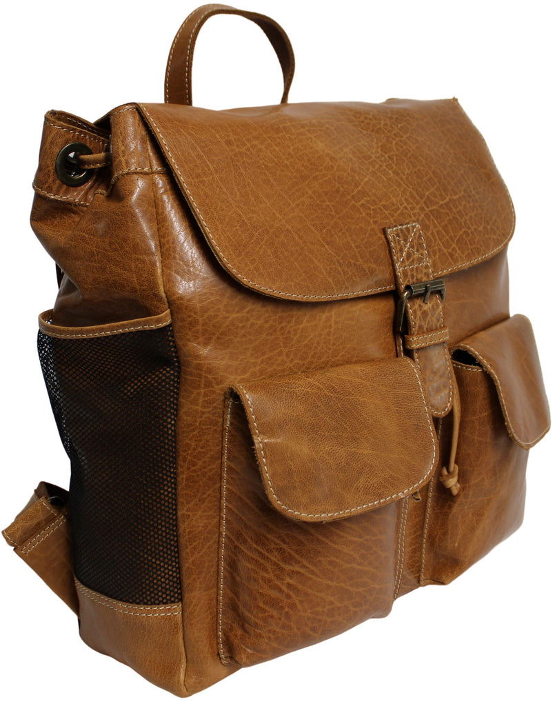 Quality Full Grain Leather Back Pack - Image 8