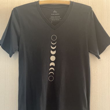 Slow North Moon Phases tshirt - Size S long