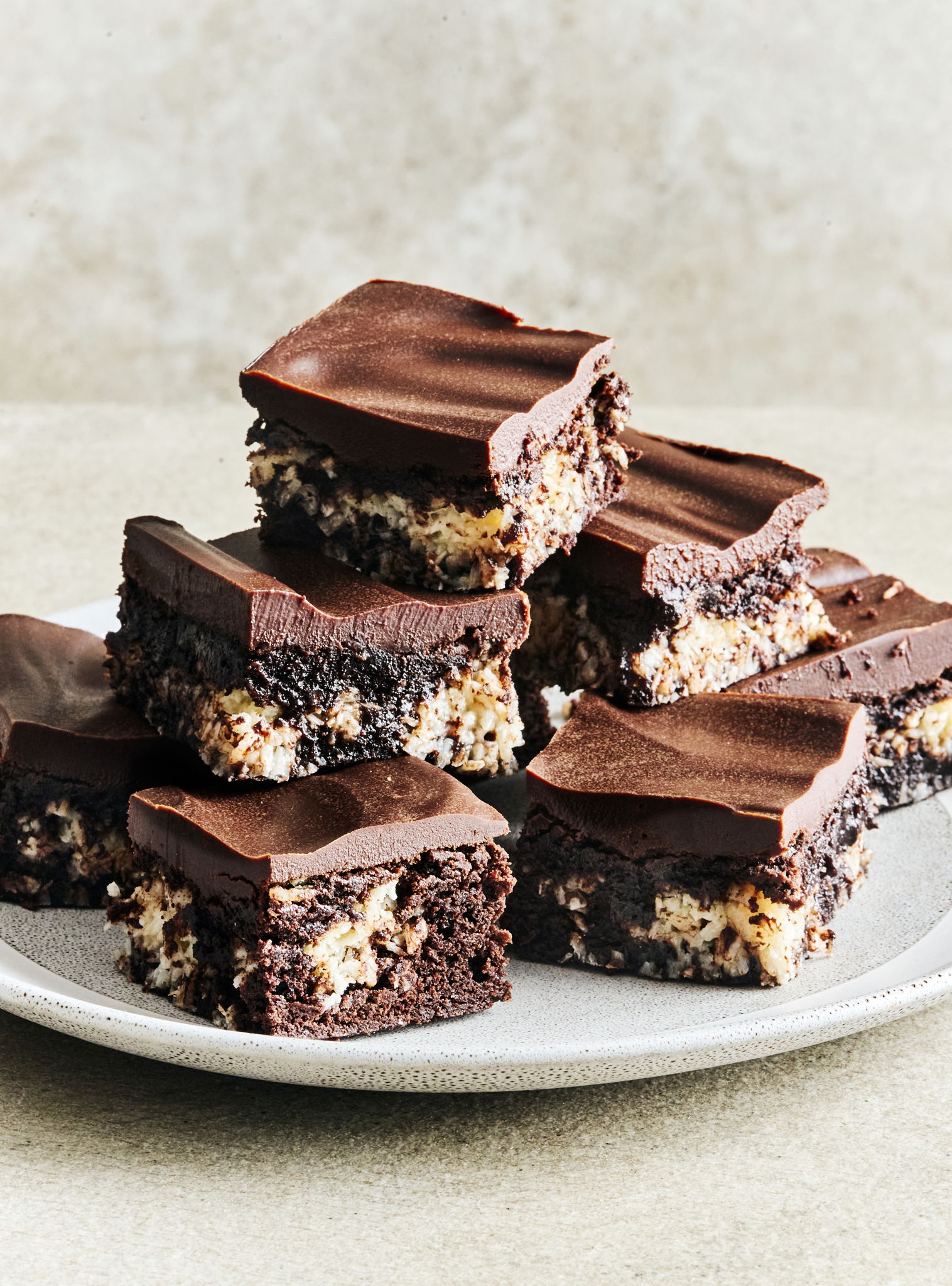 Chocolate-Coconut Brownies | RICARDO