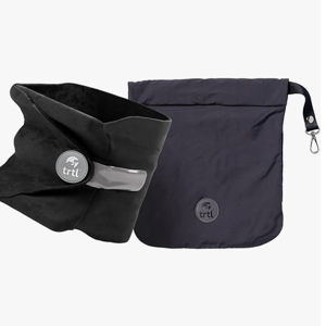 trtl Travel Pillow - Airplane Pillow for Neck and Shoulder Support - Soft, Lightweight, Machine-Washable Travel Pillows for Airplanes