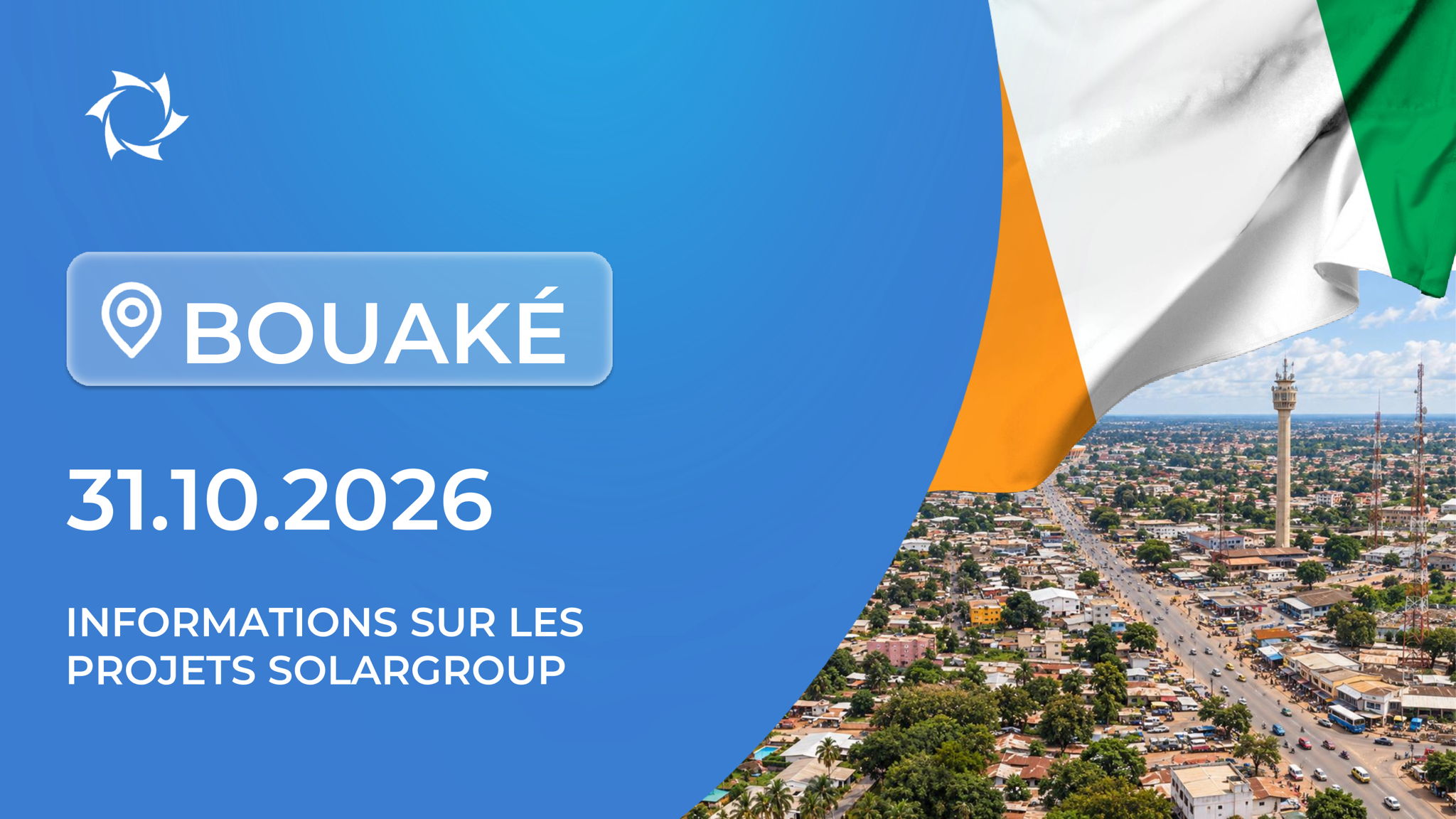 Informations sur les projets SOLARGROUP à Bouaké (Côte d'Ivoire)