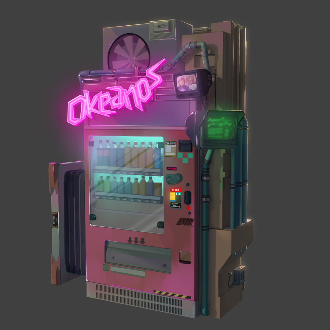 Image of 80s Style Vending Machine