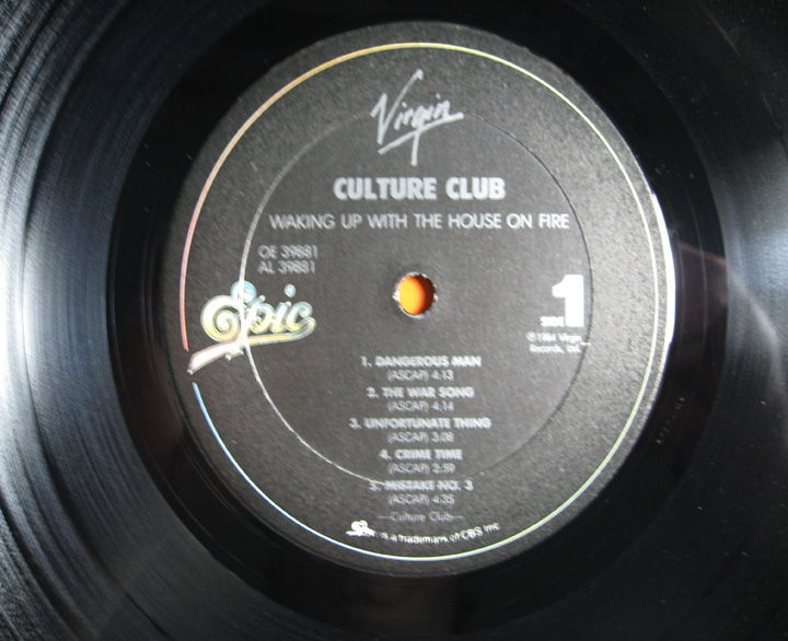 Culture Club - Waking Up With The House On Fire  - Gold... 5
