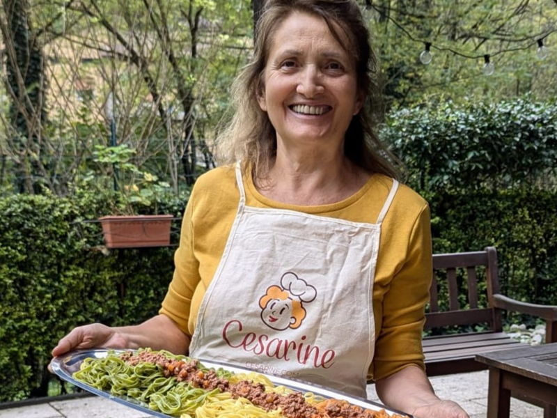 Cooking classes Bologna: Grandma Victoria's rainbow noodles