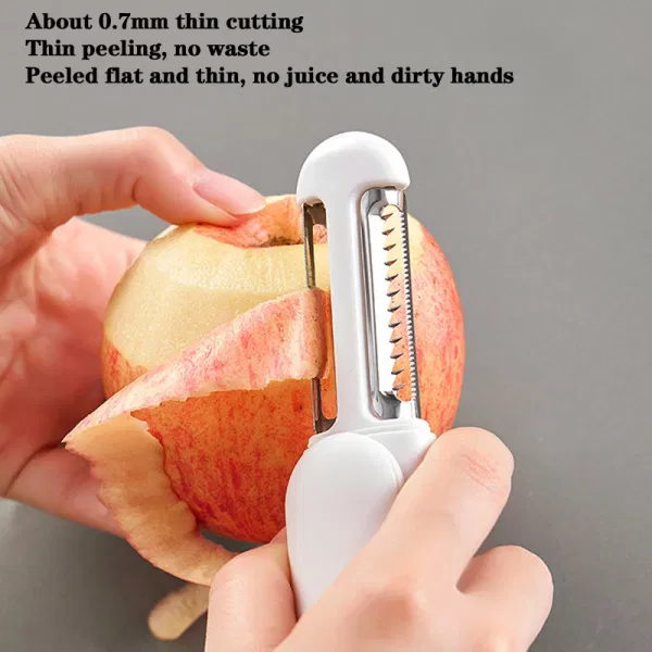 3 In 1 Multifunctional Rotary Paring Knife 360 - Image 9