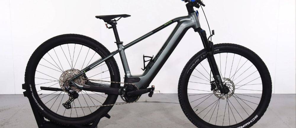 Cubeebike on a stand