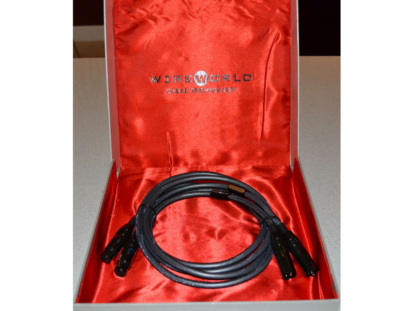 Wireworld Silver Eclipse 6 XLR 1.5 Meter Pair Excellent Cable!