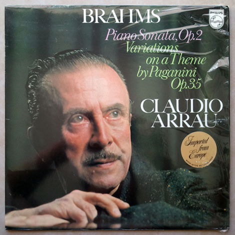 Philips/Arrau/Brahms - Piano Sonata Op.2, Variations on...