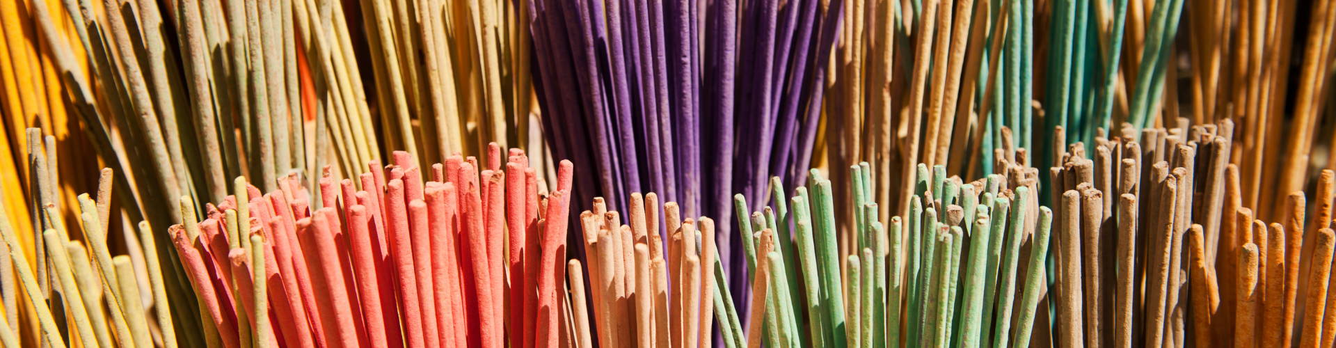 incense sticks selection