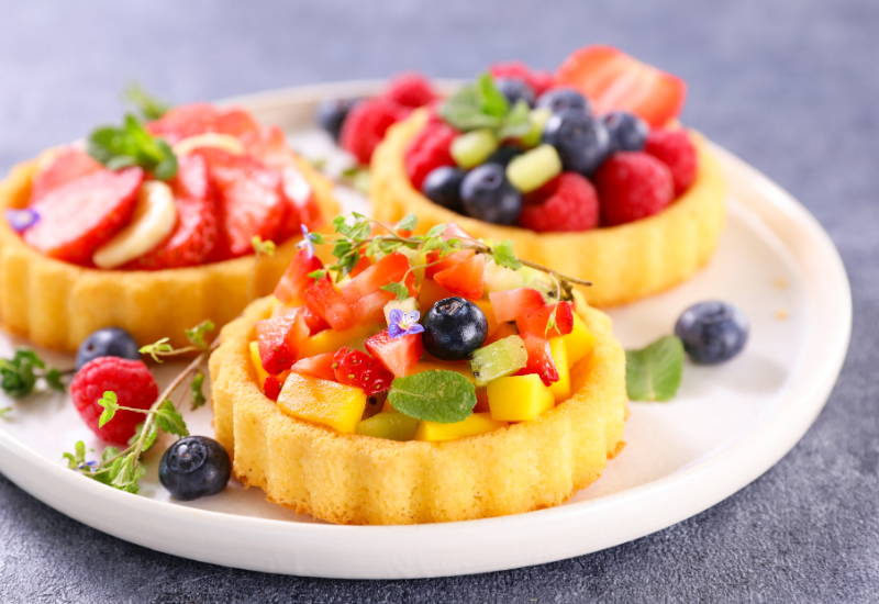 ケーキ フルーツ盛り付けコツ
