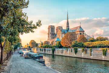 Cruise the Seine with panoramic Paris views