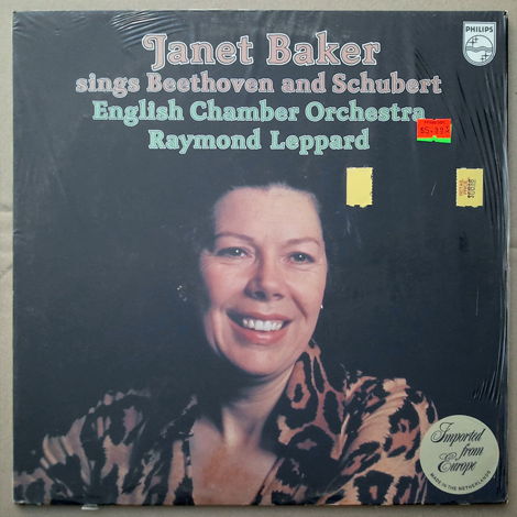PHILIPS | JANET BAKER - sings BEETHOVEN & SCHUBERT / NM