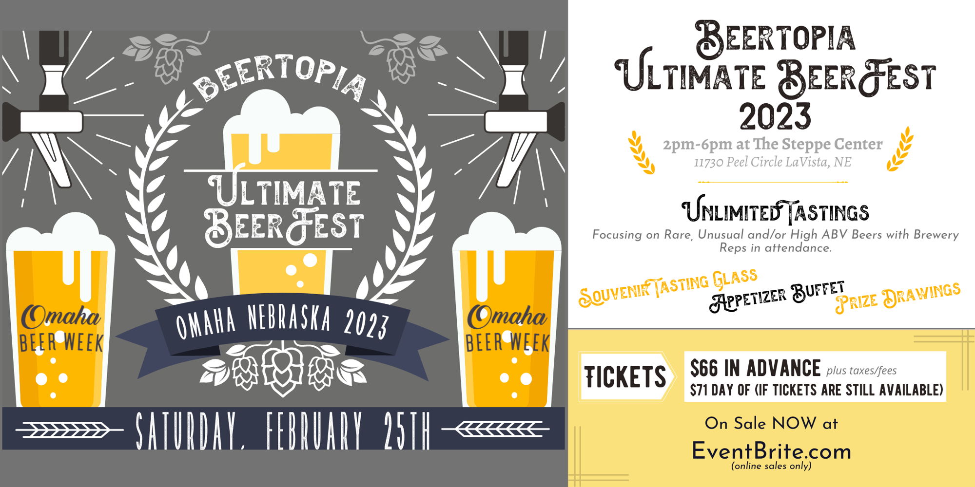 Beertopia Ultimate Beerfest 2023 promotional image