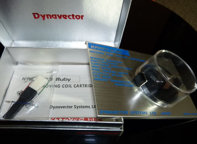 Dynavector Karat 23R cartridge low output moving coils ...