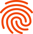 Fingerprint logo on InHerSight