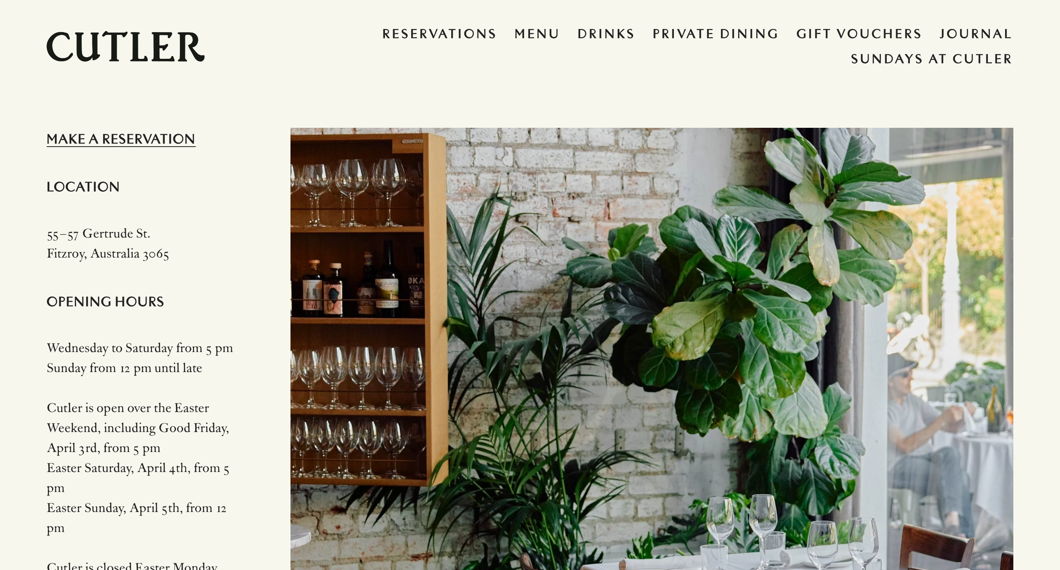 Restaurant Websites