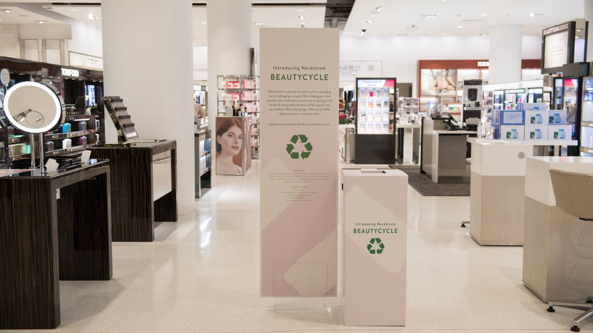 Featured image for Nordstrom and TerraCycle Announce Recycling Collection Program For Cosmetic Packaging