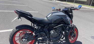 2021 YAMAHA MT-07 motorcycle for rent near Kailua-Kona, HI
