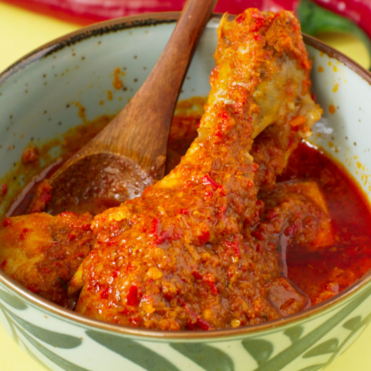 Chicken Rendang Southeast Asian Recipes Nyonya Cooking