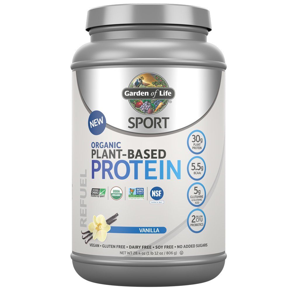 Garden of Life Sport Organic PlantBased Protein vs BSN