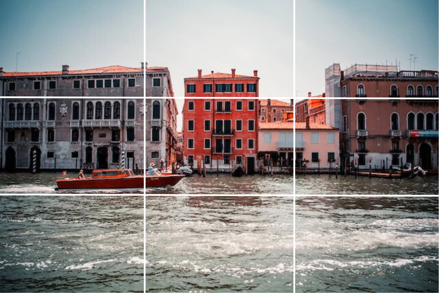 Composizione fotografica regola dei terzi