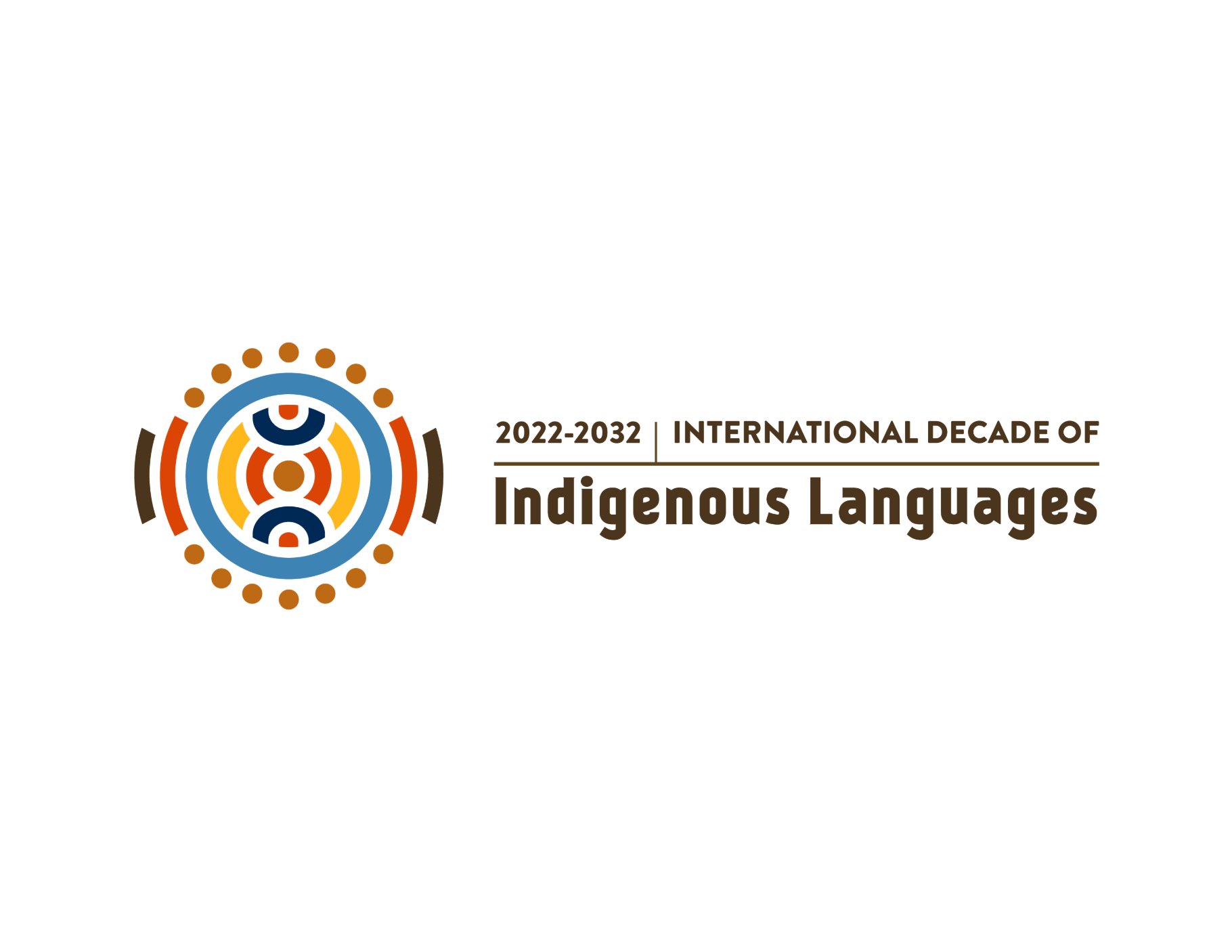 Decade of indigenous languages logo