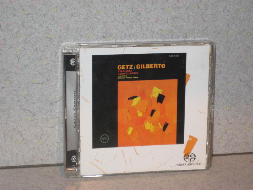 Rare Sacd Getz/Gilberto - Stan Getz & Gilberto Great Sounding Rare Sacd!