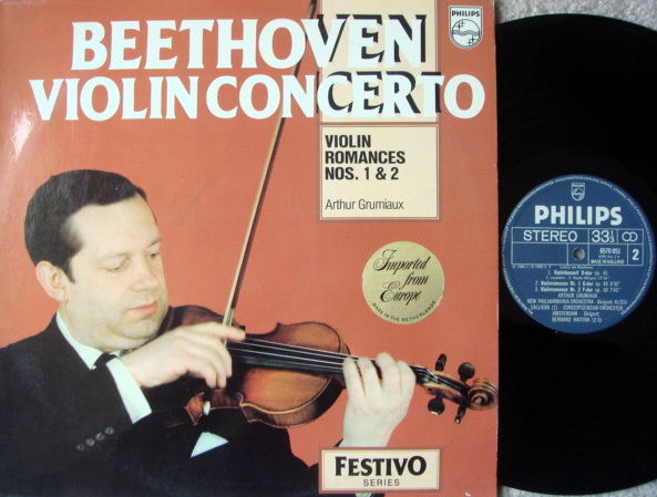 Philips / GRUMIAUX-GALLIERA, - Beethoven Violin Concert...