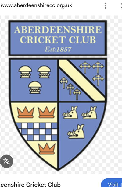 Aberdeenshire Cricket Club Cricket Club Logo
