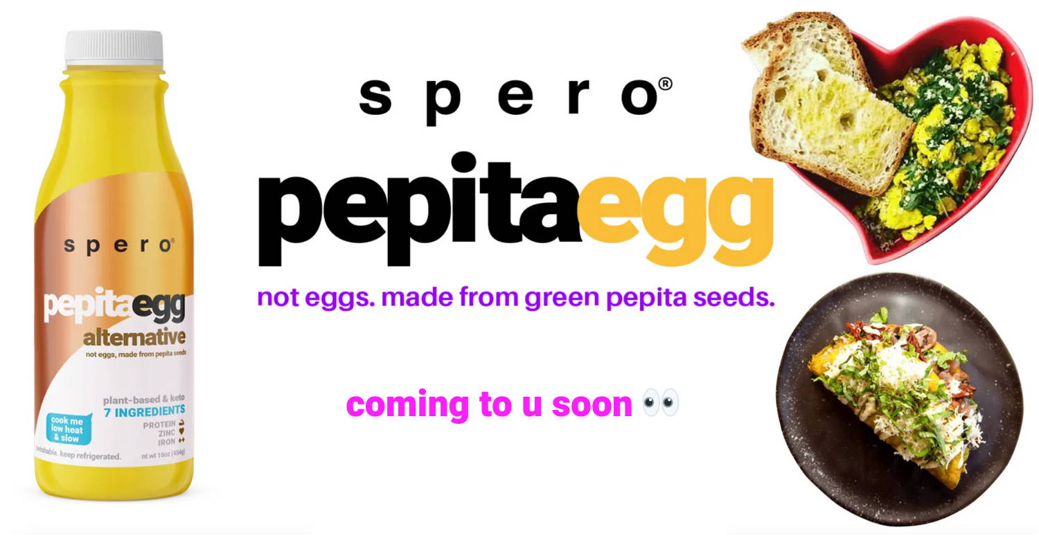 spero pepita egg not eggs made from green pepita seeds