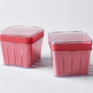 Chef'n Reusable Berry Basket, Set of 2, Holds 1 Pint, BPA-Free Plastic