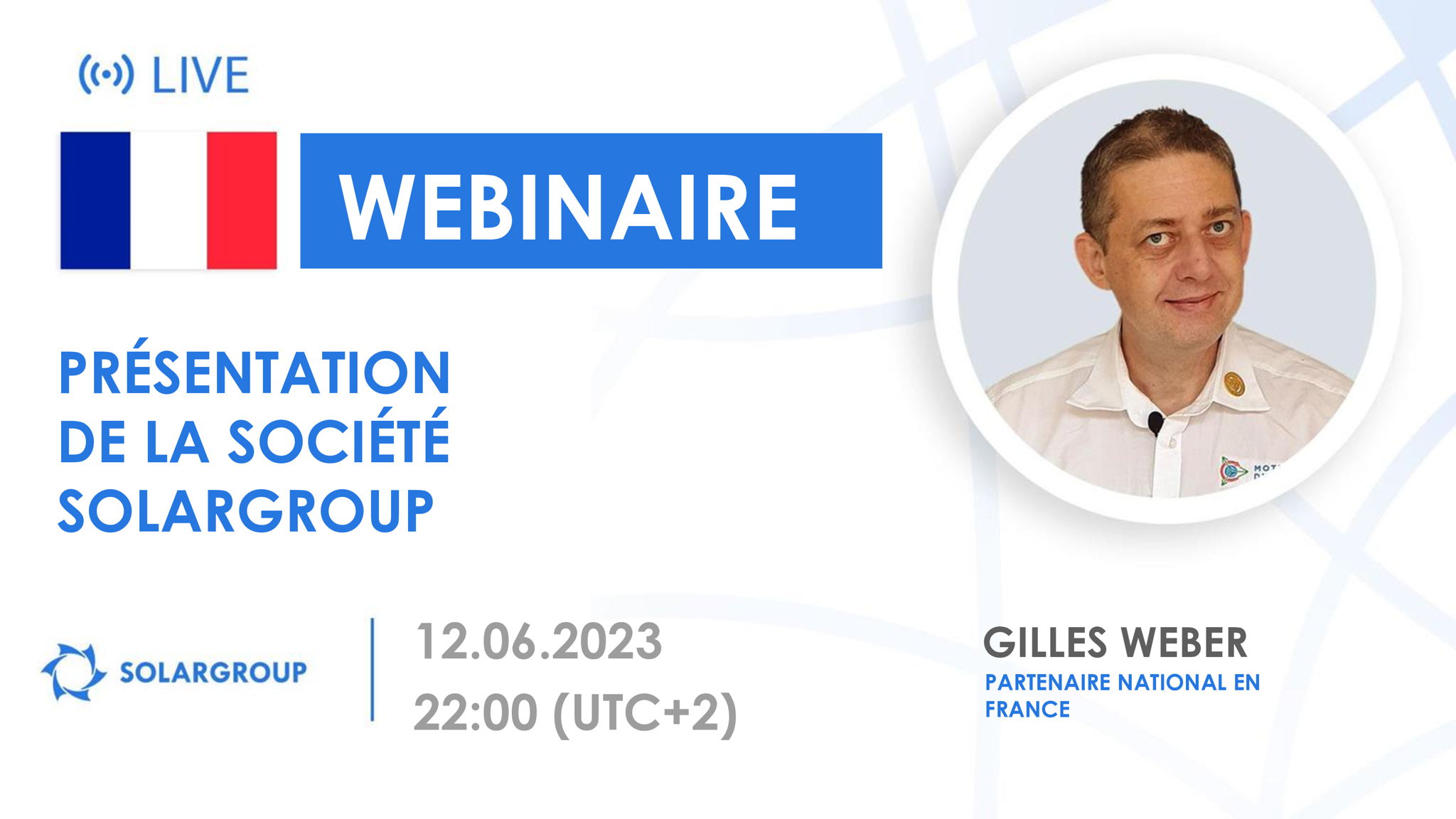 France. Présentation de la société financière internationale SOLARGROUP