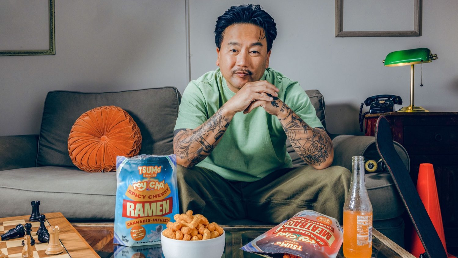 Chef Roy Choi Releases Spaghetti & Meatballs and Spicy Cheese Ramen Flavored Edibles