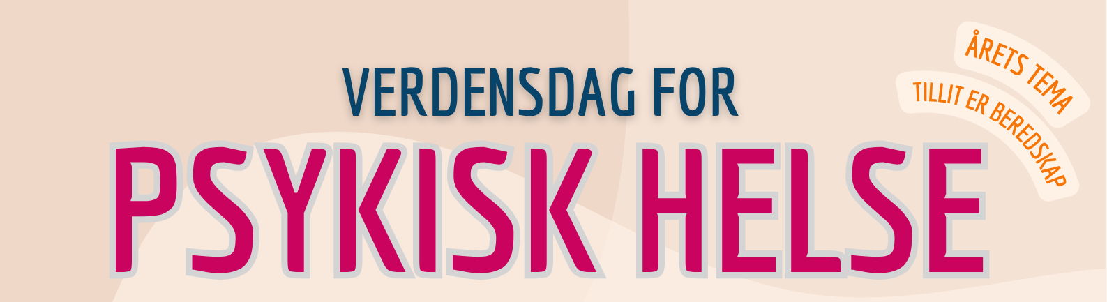 Verdensdagen for psykisk helse: Tillit er beredskap