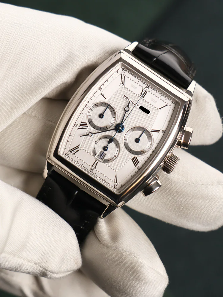 Breguet Héritage Chronograph White Gold with Box