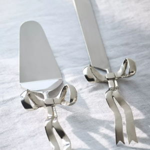 Benedita Bow Metal Serve Set