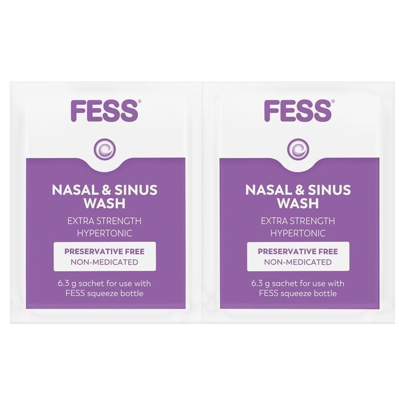 Lot of 2| Fess Nasal & Sinus Wash Extra Strength Refill 24 Sachets - Image 10