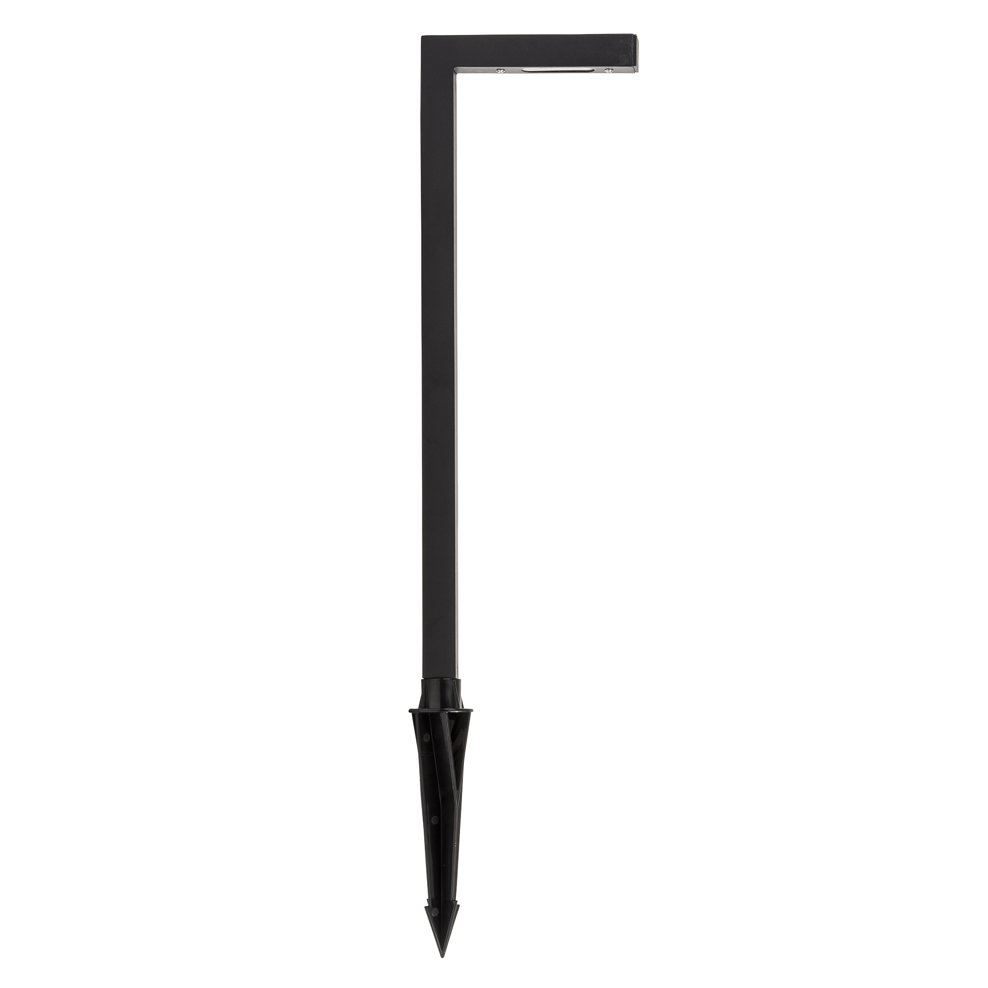 HV1459T-BLK- Nedia Square 7w Tri Colour Aluminium Black Garden Spike Light