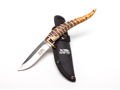 Faux Stag Fixed Blade Knife