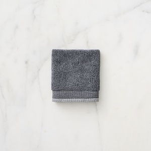 Charcoal Plush Fibrosoft™ Washcloth Towels