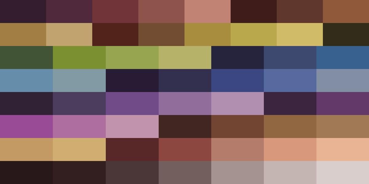 RAKICHROME 58 Palette