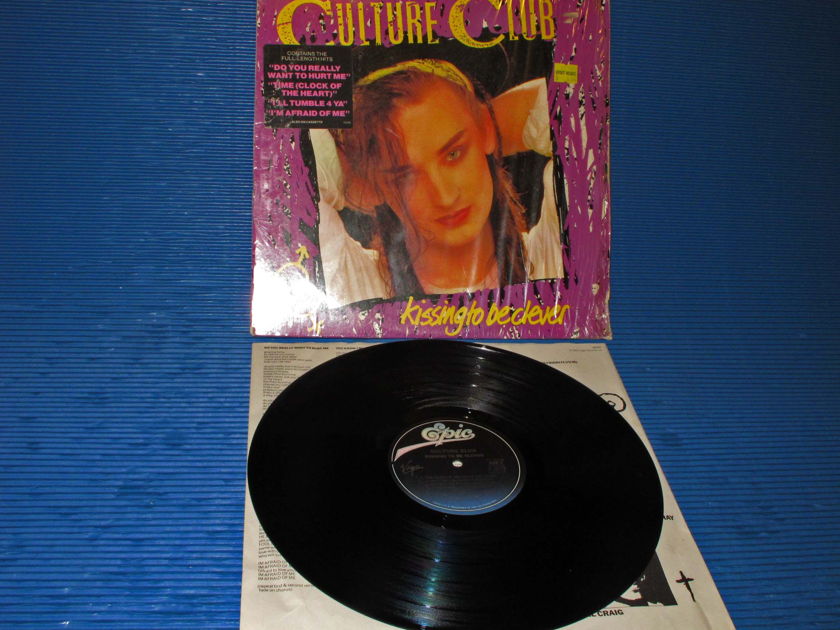 CULTURE CLUB - - "Kissing To Be Clever" -  Epic 1982 original early pressing
