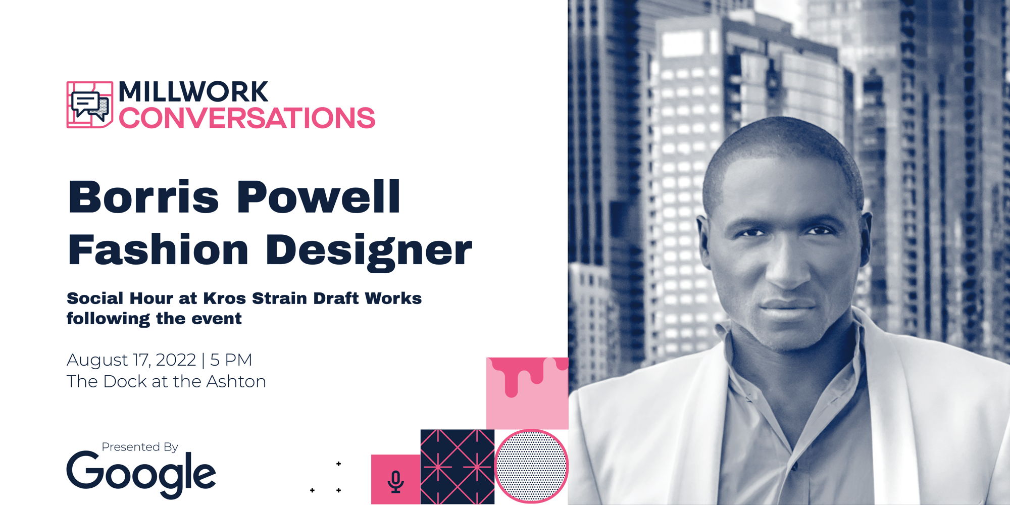 Millwork Conversations Presented By Google | Borris Powell promotional image