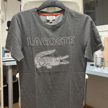 Grey LACOSTE T-shirt 