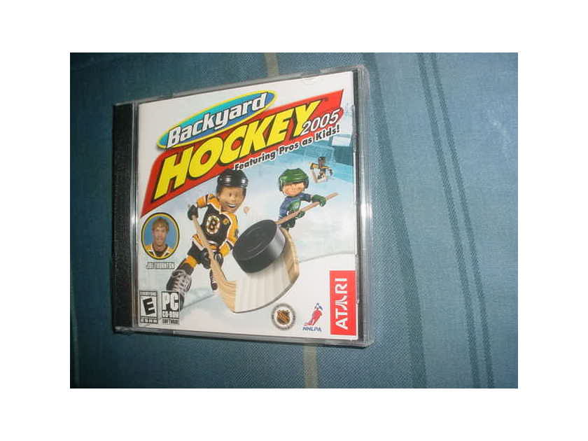 Atari Joe Thorton - backyard hockey 2005  pc cd rom unused