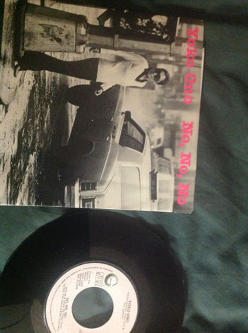 Yoko Ono - No No No Geffen Records 45 Single With Pictu...